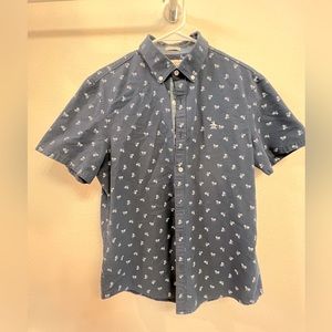 Original Penguin - Men’s Short Sleeve Button down - Medium